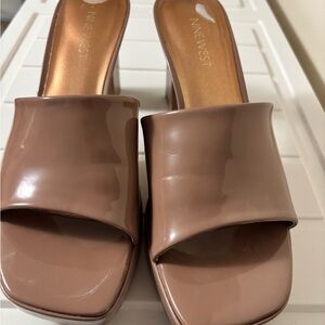 Nine West Women's Brown Mules